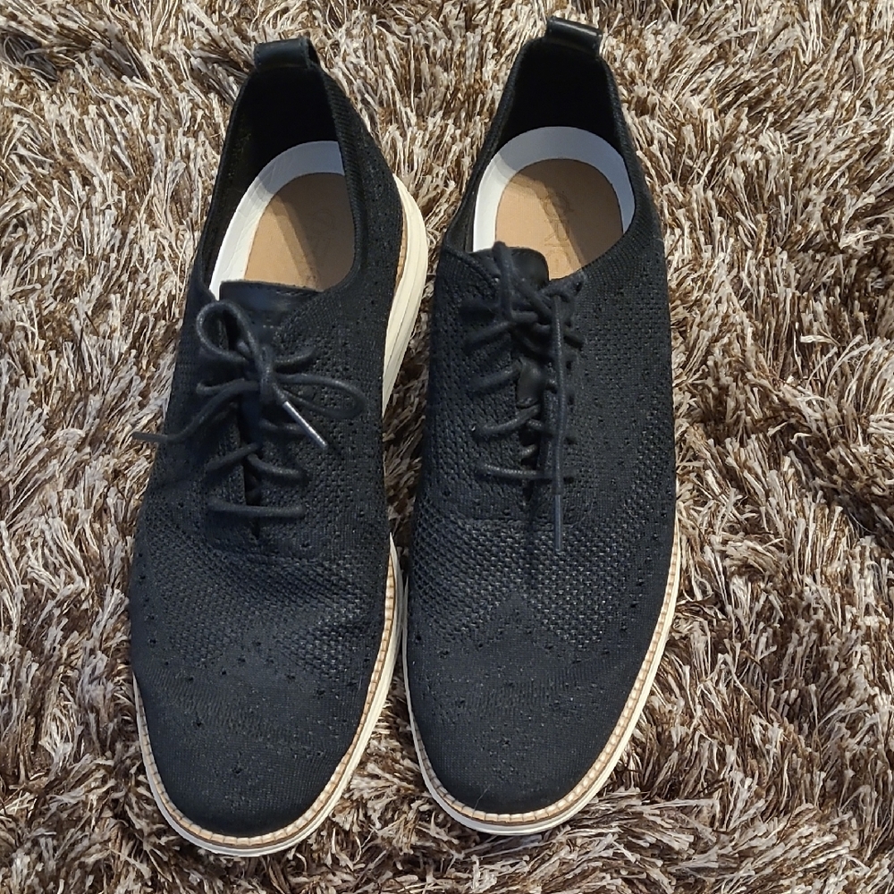 Cole Haan Black Oxford Shoes
